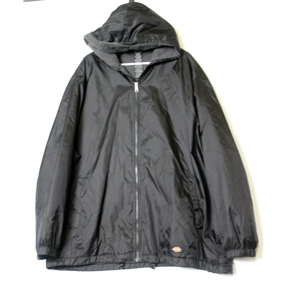 Dickies Storm Jacket Black Full Zip Insulated Outdoor Windbreaker Men's 2XL/XXG - Picture 4 of 11